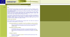 Desktop Screenshot of eurohep.net