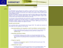 Tablet Screenshot of eurohep.net